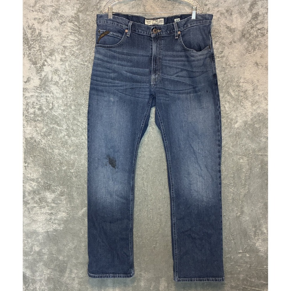 Ariat Mens M4 Relaxed Boot Jeans 38x34 Dark Wash Cowboy Western Country